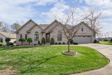 An exceptional all-brick custom residence, gracefully positioned on Heatherhurst Golf Course in Tennessee - for sale on GolfHomes.com, golf home, golf lot