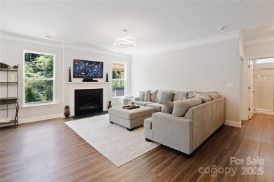 This beautifully designed 3-story home is ideal for entertaining on Fox Den Country Club in North Carolina - for sale on GolfHomes.com, golf home, golf lot