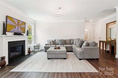 This beautifully designed 3-story home is ideal for entertaining on Fox Den Country Club in North Carolina - for sale on GolfHomes.com, golf home, golf lot