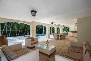 Grand 3-story gated home on prestigious lower North Bay Road on Miami Beach Golf Club in Florida - for sale on GolfHomes.com, golf home, golf lot