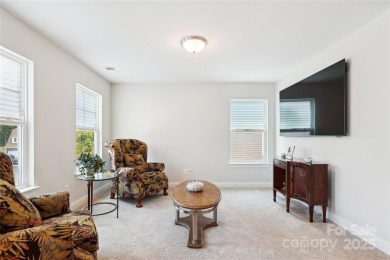 This beautifully designed 3-story home is ideal for entertaining on Fox Den Country Club in North Carolina - for sale on GolfHomes.com, golf home, golf lot