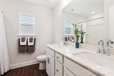 This beautifully designed 3-story home is ideal for entertaining on Fox Den Country Club in North Carolina - for sale on GolfHomes.com, golf home, golf lot