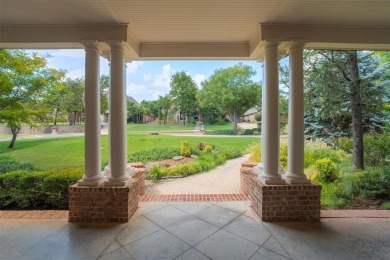 A private retreat with an elevated Lake View, patios and mature on Fairfax Golf Club in Oklahoma - for sale on GolfHomes.com, golf home, golf lot