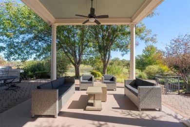 A private retreat with an elevated Lake View, patios and mature on Fairfax Golf Club in Oklahoma - for sale on GolfHomes.com, golf home, golf lot