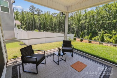 This beautifully designed 3-story home is ideal for entertaining on Fox Den Country Club in North Carolina - for sale on GolfHomes.com, golf home, golf lot