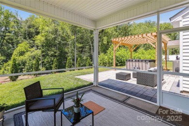 This beautifully designed 3-story home is ideal for entertaining on Fox Den Country Club in North Carolina - for sale on GolfHomes.com, golf home, golf lot