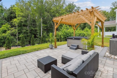 This beautifully designed 3-story home is ideal for entertaining on Fox Den Country Club in North Carolina - for sale on GolfHomes.com, golf home, golf lot