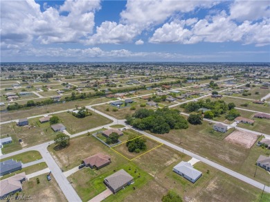 Beautiful lot for sale in Cape Coral, Florida! This lot is near on Burnt Store Golf Club in Florida - for sale on GolfHomes.com, golf home, golf lot