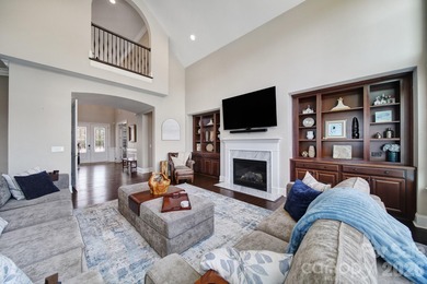 Luxury home with a finished walkout basement in the gated on The Palisades Country Club in North Carolina - for sale on GolfHomes.com, golf home, golf lot