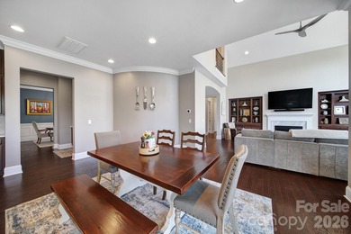 Luxury home with a finished walkout basement in the gated on The Palisades Country Club in North Carolina - for sale on GolfHomes.com, golf home, golf lot