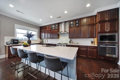 Luxury home with a finished walkout basement in the gated on The Palisades Country Club in North Carolina - for sale on GolfHomes.com, golf home, golf lot