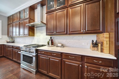 Luxury home with a finished walkout basement in the gated on The Palisades Country Club in North Carolina - for sale on GolfHomes.com, golf home, golf lot