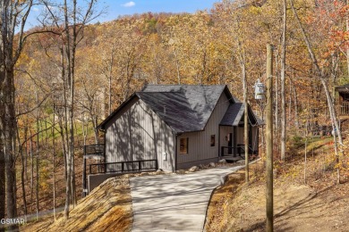 This brand-new construction, 4 BR, 5 BA pool cabin has recently on Bent Creek Golf Course in Tennessee - for sale on GolfHomes.com, golf home, golf lot