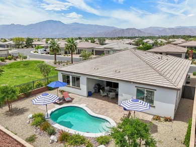 Welcome to elevated desert living in this stunning Excite plan on Plantation Golf Club in California - for sale on GolfHomes.com, golf home, golf lot