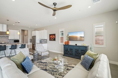 Welcome to elevated desert living in this stunning Excite plan on Plantation Golf Club in California - for sale on GolfHomes.com, golf home, golf lot