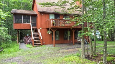 Introducing The Tree House--a charming, three floor, 3 bed 2 on The Hideout Golf in Pennsylvania - for sale on GolfHomes.com, golf home, golf lot