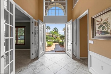 Immediately upon entering this SPACIOUS MARTINIQUE 2,992 sf on Colonial Country Club in Florida - for sale on GolfHomes.com, golf home, golf lot