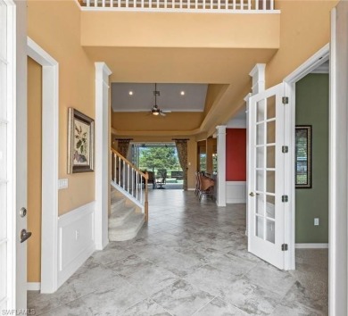 Immediately upon entering this SPACIOUS MARTINIQUE 2,992 sf on Colonial Country Club in Florida - for sale on GolfHomes.com, golf home, golf lot