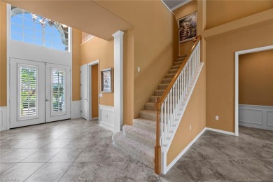 Immediately upon entering this SPACIOUS MARTINIQUE 2,992 sf on Colonial Country Club in Florida - for sale on GolfHomes.com, golf home, golf lot