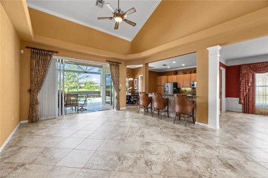 Immediately upon entering this SPACIOUS MARTINIQUE 2,992 sf on Colonial Country Club in Florida - for sale on GolfHomes.com, golf home, golf lot