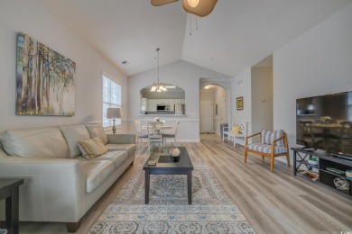 Check out this pristine 2-bedroom, 2-bath furnished villa on Barefoot Resort and Golf Club  in South Carolina - for sale on GolfHomes.com, golf home, golf lot