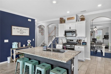 Welcome to this stunning five-bedroom, three-bath lakefront on Babcock National Golf Course in Florida - for sale on GolfHomes.com, golf home, golf lot