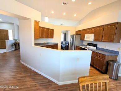 Enjoy the best of Southern Arizona living in this beautifully on San Ignacio Golf Club in Arizona - for sale on GolfHomes.com, golf home, golf lot