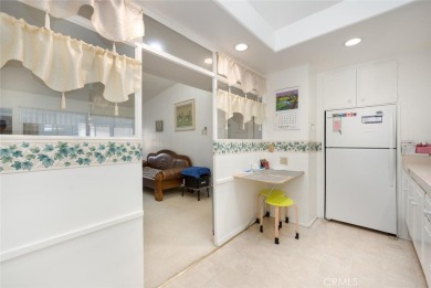 Drive-up location 1 bed/1 bath home with enclosed patio and on Leisure World Seal Beach Golf Course in California - for sale on GolfHomes.com, golf home, golf lot