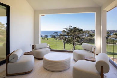 Commanding one of the most revered and tightly held vantage on Pebble Beach Golf Course and Resort in California - for sale on GolfHomes.com, golf home, golf lot