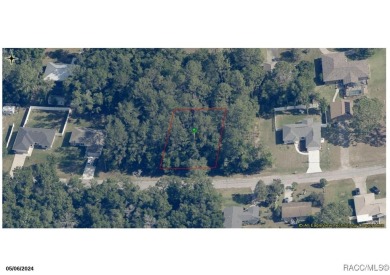 24 acre lot/homesite 80 by 125 feet that is ready to build your on Citrus Springs Country Club in Florida - for sale on GolfHomes.com, golf home, golf lot