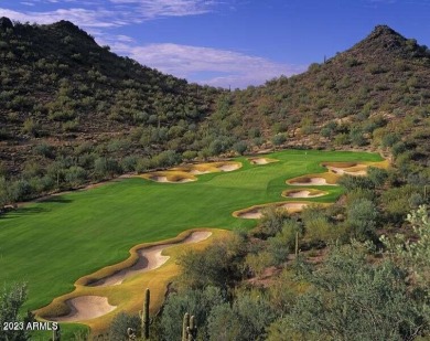 This stunning golf course property with outstanding views is on Quintero Golf Club in Arizona - for sale on GolfHomes.com, golf home, golf lot