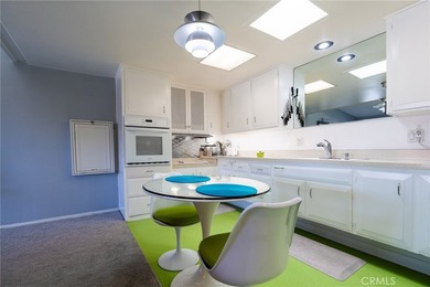 Welcome to this charming retro-inspired 1 bedroom, 1 bath home on Leisure World Seal Beach Golf Course in California - for sale on GolfHomes.com, golf home, golf lot