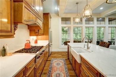 **Outstanding custom French country home in Kinloch with front on Kinloch Golf Club in Virginia - for sale on GolfHomes.com, golf home, golf lot