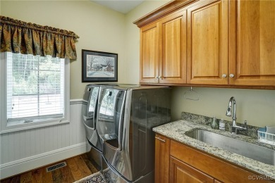 **Outstanding custom French country home in Kinloch with front on Kinloch Golf Club in Virginia - for sale on GolfHomes.com, golf home, golf lot