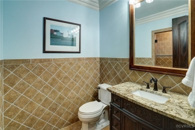 **Outstanding custom French country home in Kinloch with front on Kinloch Golf Club in Virginia - for sale on GolfHomes.com, golf home, golf lot