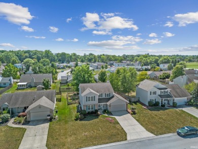 Discover this charming two-story home in the desirable Mill on Arlington Park Association in Indiana - for sale on GolfHomes.com, golf home, golf lot