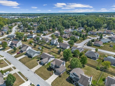 Discover this charming two-story home in the desirable Mill on Arlington Park Association in Indiana - for sale on GolfHomes.com, golf home, golf lot