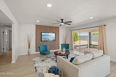 Reimagined Beauty & Golf Course Views in the 1st Series of homes on Stardust Golf Course in Arizona - for sale on GolfHomes.com, golf home, golf lot