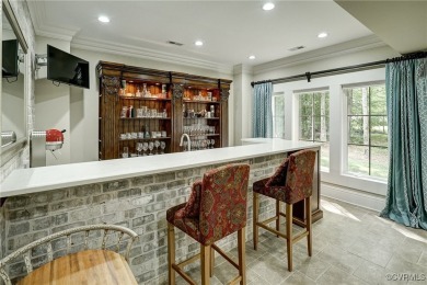 **Outstanding custom French country home in Kinloch with front on Kinloch Golf Club in Virginia - for sale on GolfHomes.com, golf home, golf lot