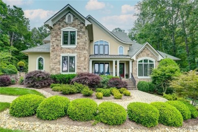 **Outstanding custom French country home in Kinloch with front on Kinloch Golf Club in Virginia - for sale on GolfHomes.com, golf home, golf lot