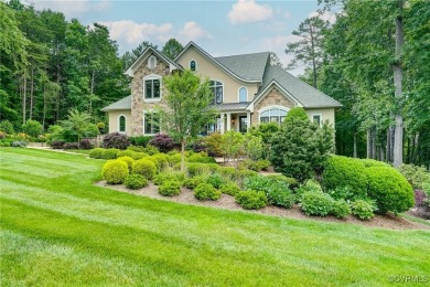 **Outstanding custom French country home in Kinloch with front on Kinloch Golf Club in Virginia - for sale on GolfHomes.com, golf home, golf lot