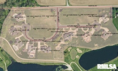 Beautiful .6 acre lot (also option to purchase adjoining .6 acre on The Rail Golf Club in Illinois - for sale on GolfHomes.com, golf home, golf lot