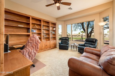 Step into refined luxury with this exquisite 2-bedroom + Den on Corte Bella Golf Club in Arizona - for sale on GolfHomes.com, golf home, golf lot