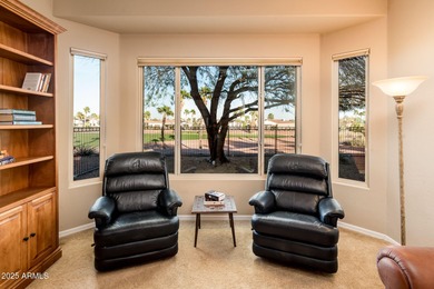 Step into refined luxury with this exquisite 2-bedroom + Den on Corte Bella Golf Club in Arizona - for sale on GolfHomes.com, golf home, golf lot