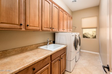 Step into refined luxury with this exquisite 2-bedroom + Den on Corte Bella Golf Club in Arizona - for sale on GolfHomes.com, golf home, golf lot