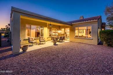 Step into refined luxury with this exquisite 2-bedroom + Den on Corte Bella Golf Club in Arizona - for sale on GolfHomes.com, golf home, golf lot