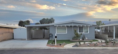 Experience a private pool retreat at an exceptional value. This on Palm Desert Greens Country Club in California - for sale on GolfHomes.com, golf home, golf lot
