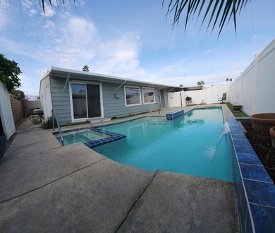 Experience a private pool retreat at an exceptional value. This on Palm Desert Greens Country Club in California - for sale on GolfHomes.com, golf home, golf lot