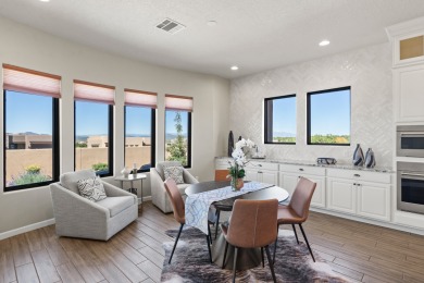 Las Campanas Contemporary Pueblo Retreat Completed in 2023, this on The Club At Las Campanas  in New Mexico - for sale on GolfHomes.com, golf home, golf lot