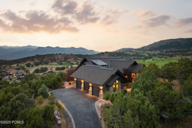 This stunning mountain retreat offers panoramic views of Mt on Red Ledges Golf Club in Utah - for sale on GolfHomes.com, golf home, golf lot